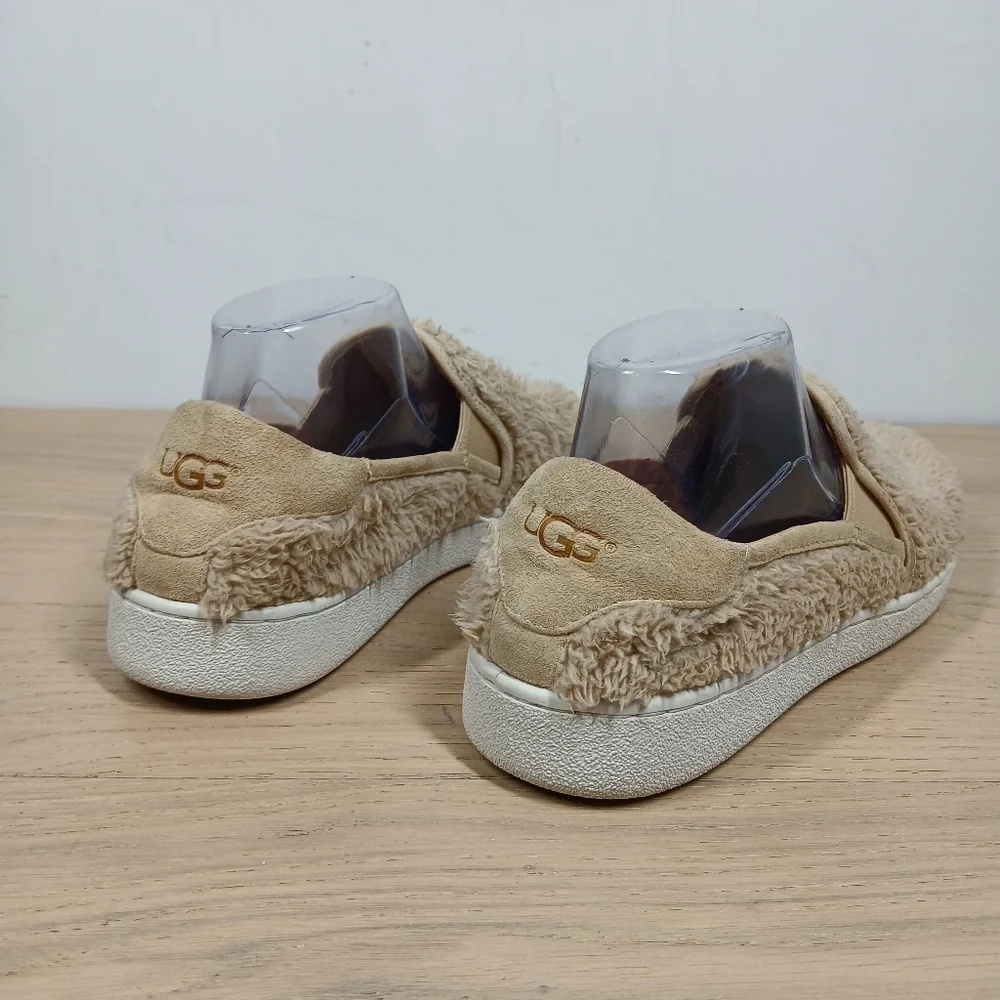 UGG Ricci Dusk Sherpa Slip On‎ Fuzzy Faux Fur Lined Comfort Casual Sneakers 1599